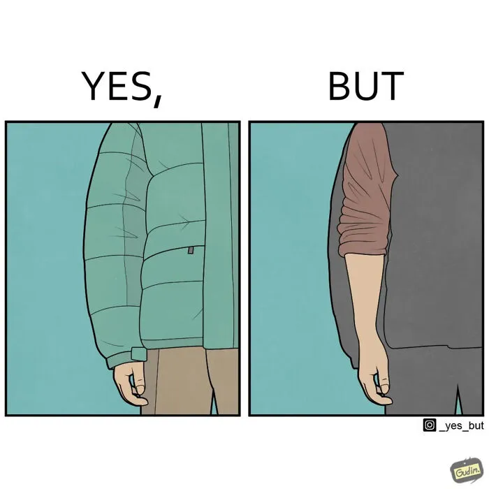 “Yes, But”: 26 Of Society's Paradoxes Illustrated By Anton Gudim (New Pics)
