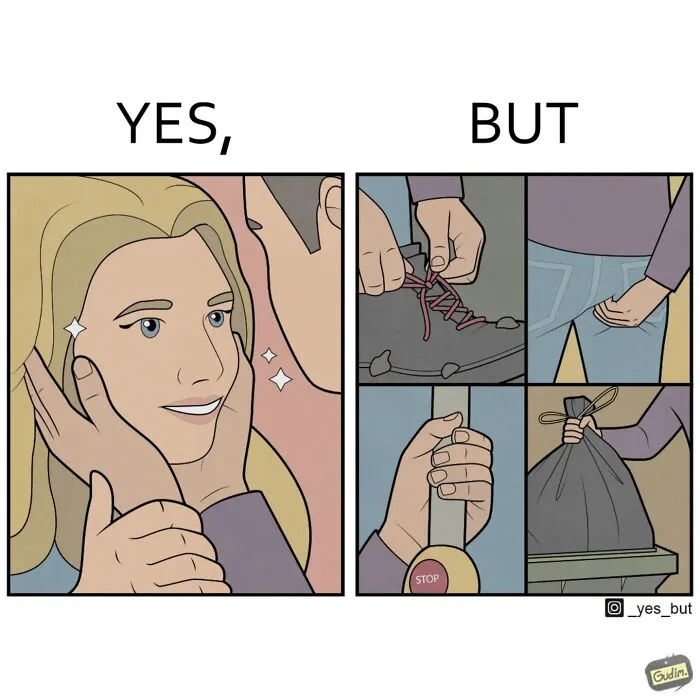 “Yes, But”: 26 Of Society's Paradoxes Illustrated By Anton Gudim (New Pics)