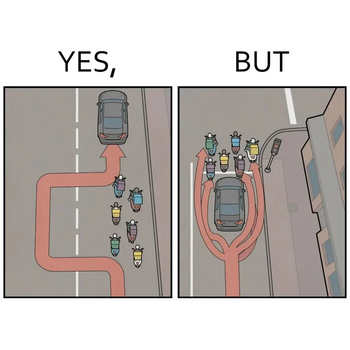 “Yes, But”: 26 Of Society's Paradoxes Illustrated By Anton Gudim (New Pics)