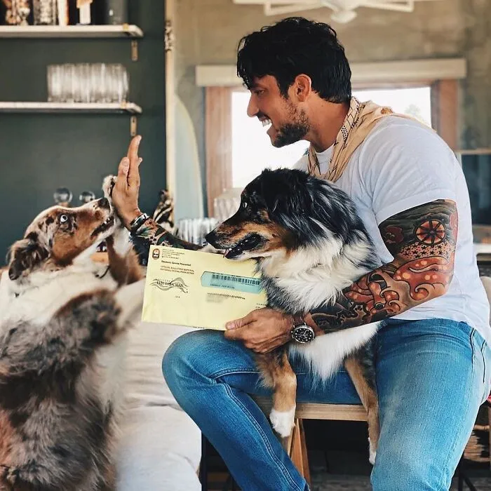 These 49 Photos Of Men With Their Dogs Are Almost Too Wholesome For The Internet
