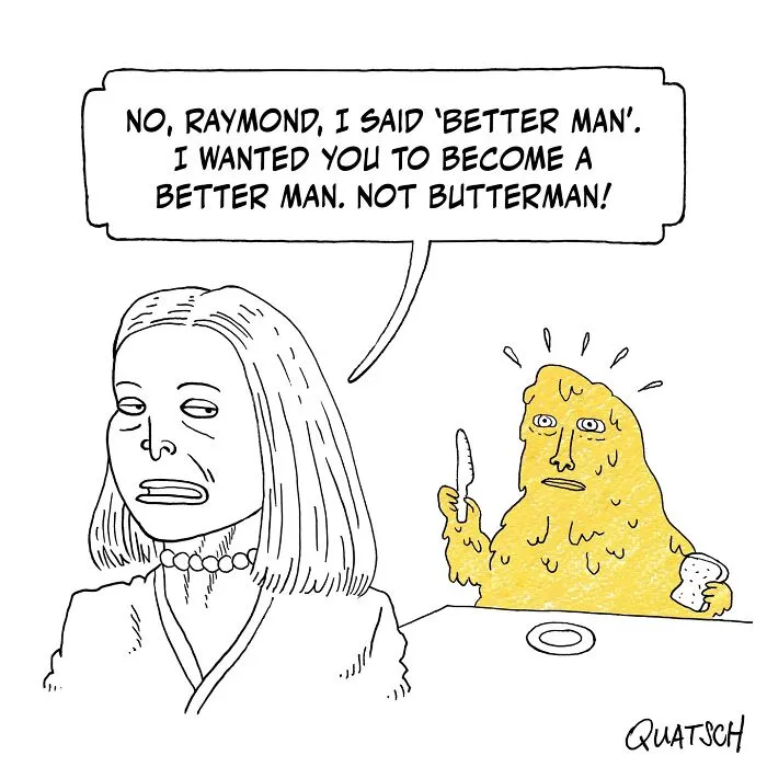 27 Humorous And Absurd Comics By Quatsch That Might Make You Laugh (New Pics)