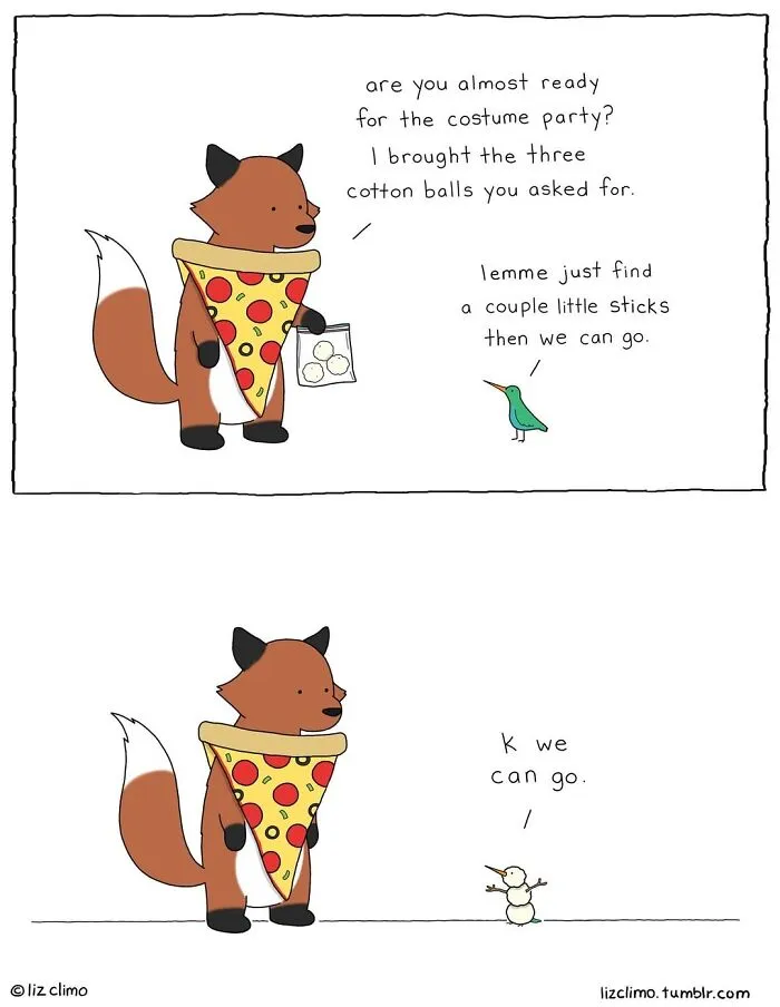 “The Simpsons” Animator Illustrates Humorous Everyday Moments Of Talking Animals (38 New Comics)
