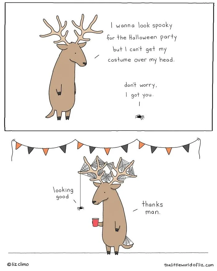 “The Simpsons” Animator Illustrates Humorous Everyday Moments Of Talking Animals (38 New Comics)