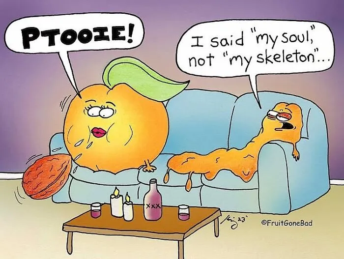 “Fruit Gone Bad”: 37 Funny Comics That Bring Produce And Objects To Life (New Pics)