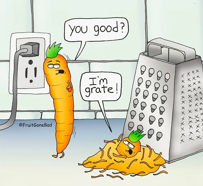 “Fruit Gone Bad”: 37 Funny Comics That Bring Produce And Objects To Life (New Pics)