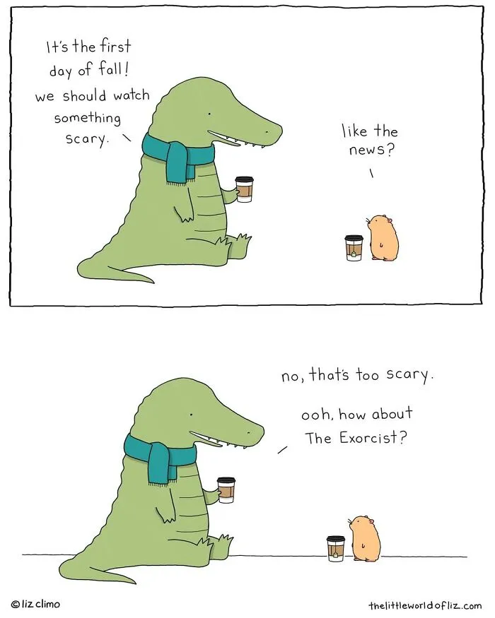 “The Simpsons” Animator Illustrates Humorous Everyday Moments Of Talking Animals (38 New Comics)