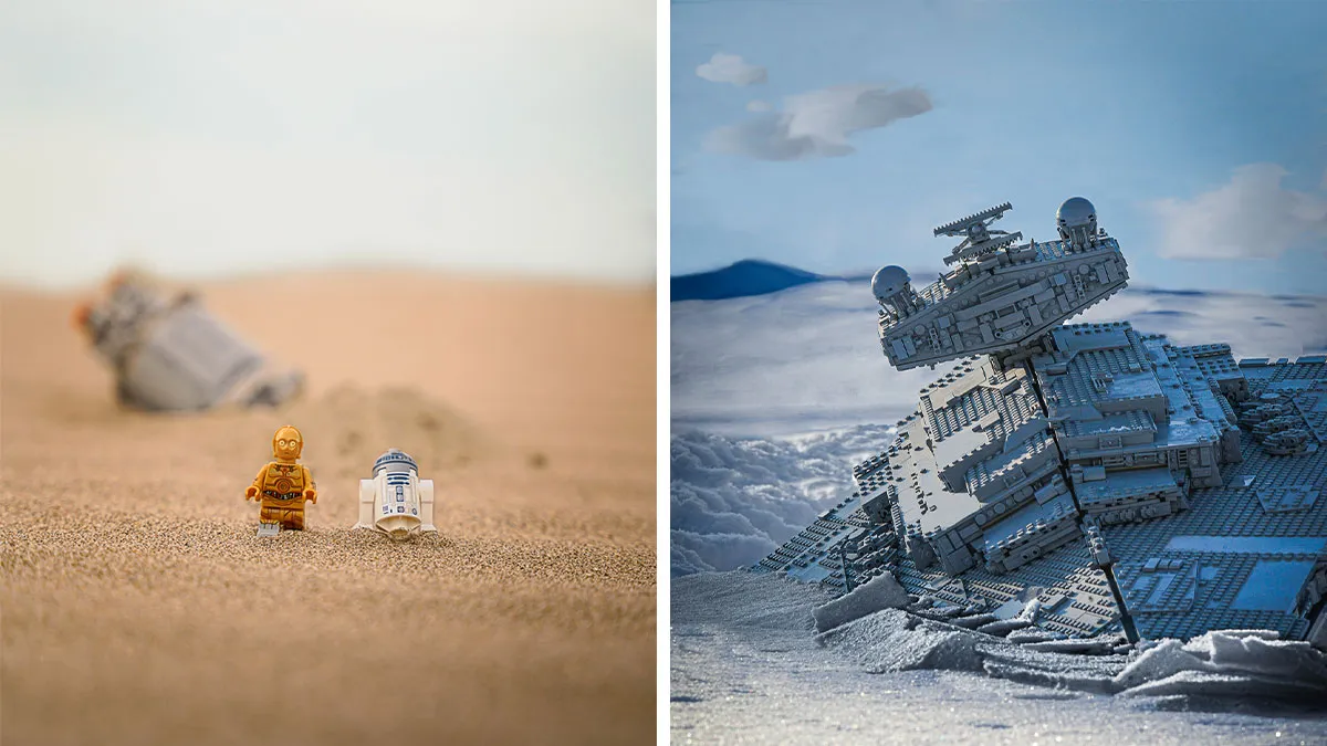 He Uses Backyards And Landscapes To Turn LEGO Models Into Cinematic Worlds (34 Pics)