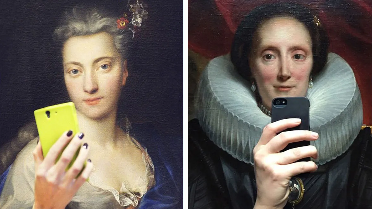17 Museum Portraits That Look Like They’re Mid-Selfie As Shared On This Page