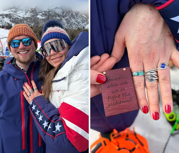 Breezy Johnson Engagement And Taylor Swift Reaction