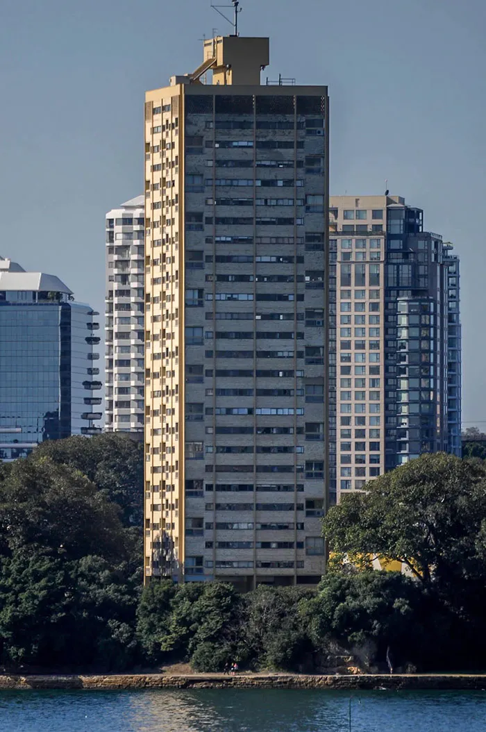 La Torre Blues Point de Sídney se considera una de las más feas de Australia.