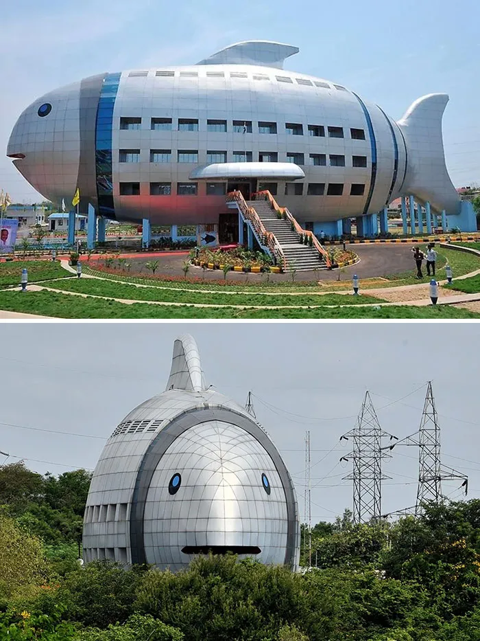Sede de la Junta Nacional de Desarrollo Pesquero (NFDB) en Hyderabad, India