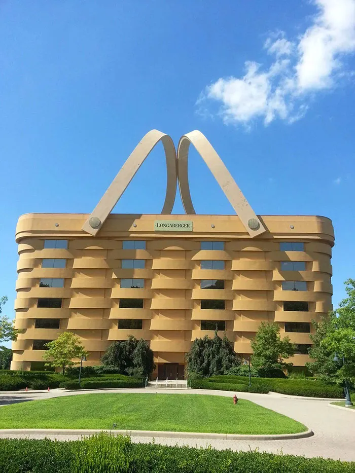 The Longanberger Basket Building Near Dresden, OH, USA