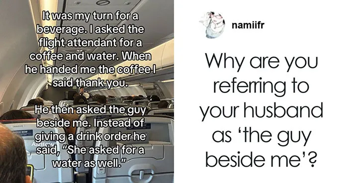 "Am I Engaged?": Woman Left Stunned After Stranger Reminds Flight Attendant About Her Water