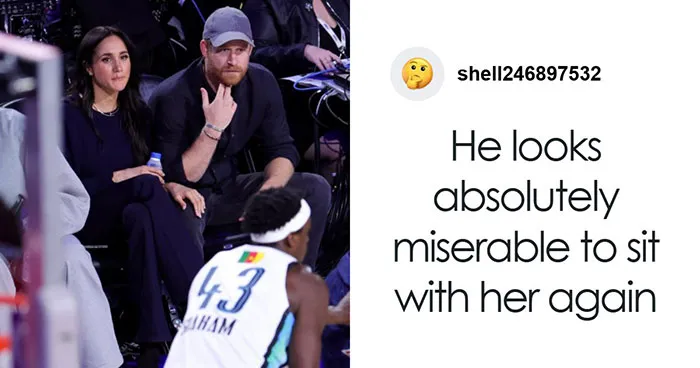 “He Hates Her”: Expert Breaks Down Prince Harry And Meghan Markle’s “Tense” NBA Date Night
