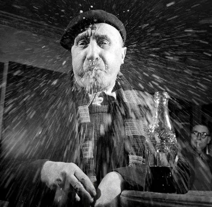 A Man From France Tastes Coca-Cola For The First Time, Paris, 1950