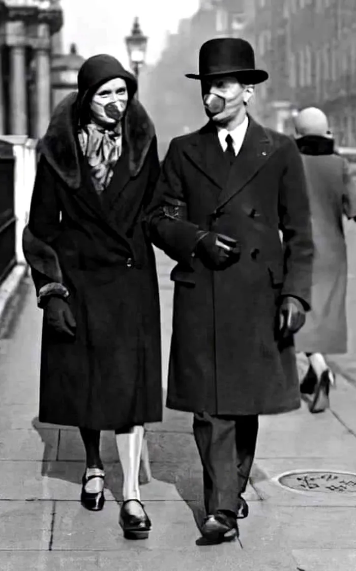 The Use Of Masks During The Spanish Flu Pandemic, 1918