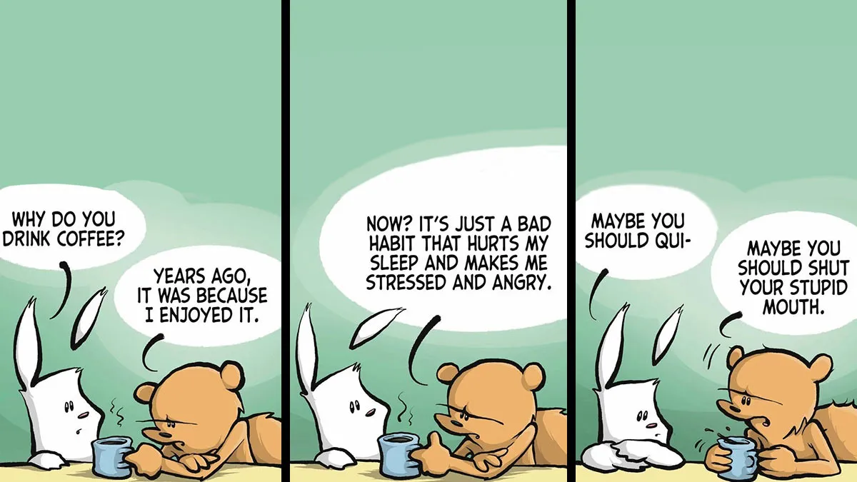Roonie The Rabbit Is The Comic Series For Anyone Who Spirals Over Nothing (60 Pics)