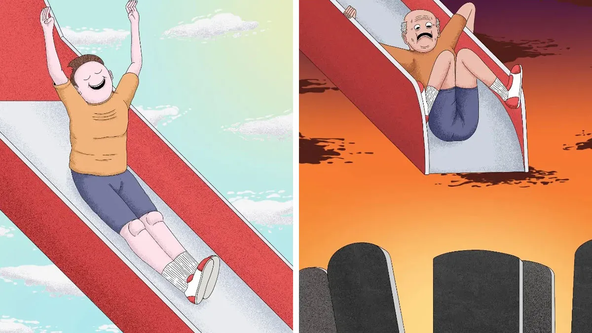48 Darkly Humorous Comics That Illustrate Surreal Stories, By Alex Gamsu Jenkins (New Pics)