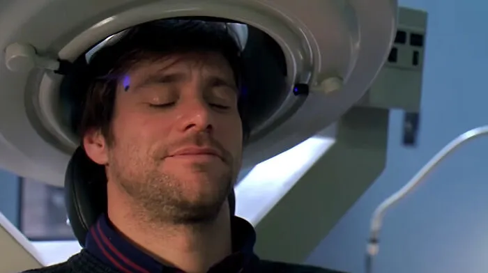 In Eternal Sunshine of the Spotless Mind, Joel finds out that his girlfriend used a new medical procedure to completely wipe him from her memories after an emotional fight they both had. He decides that the best thing to do is wipe her from his own memories, too.