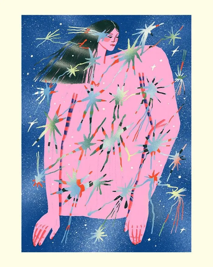 This Romanian Artist Turns Simple Moments From Daily Life Into Expressive Illustrations (40 Pics)