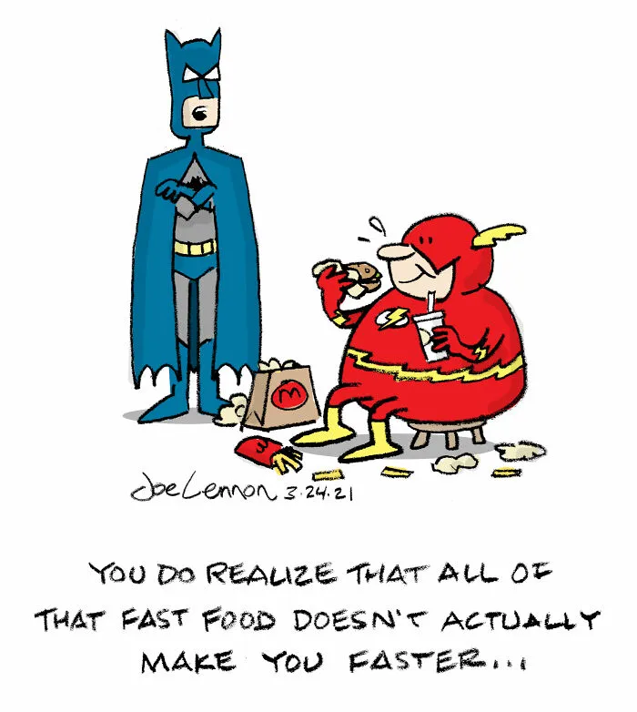 58 New Brutally Clever One-Panel Comics That Show A Different Side Of Pop Culture Characters