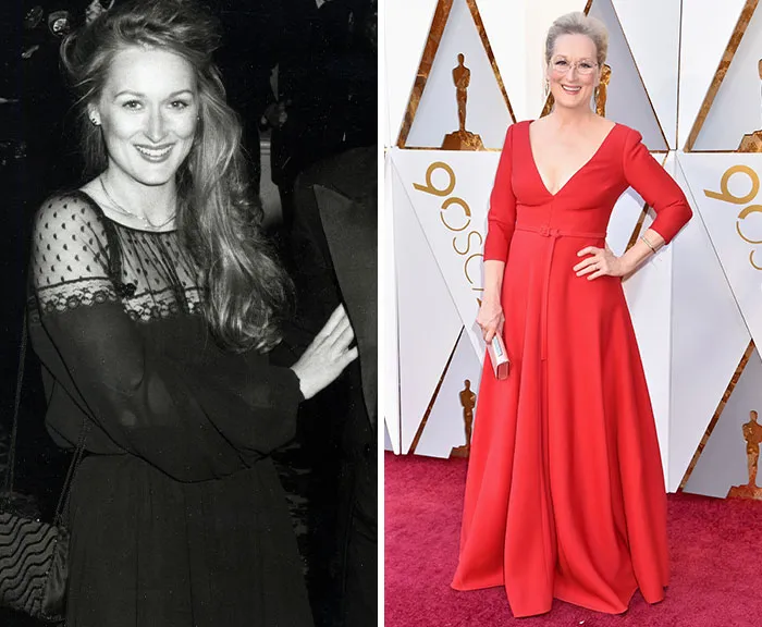 Meryl Streep, 1979 vs. 2018