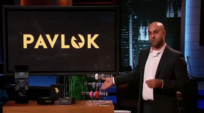 Pavlok was a wearable habit-changing device pitched by Maneesh Sethi in Season 7 of Shark Tank. It delivered a mild electric shock to train the brain away from bad habits like nail-biting, oversleeping, or smoking. The Sharks were not impressed.