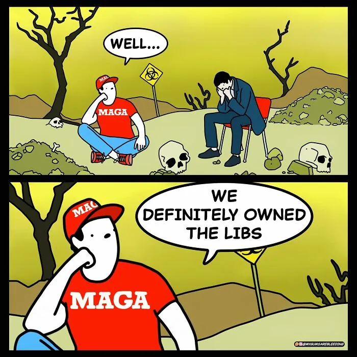 This Artist Uses Dark Humor To Tackle Social Issues And Politics In 60 New Comics