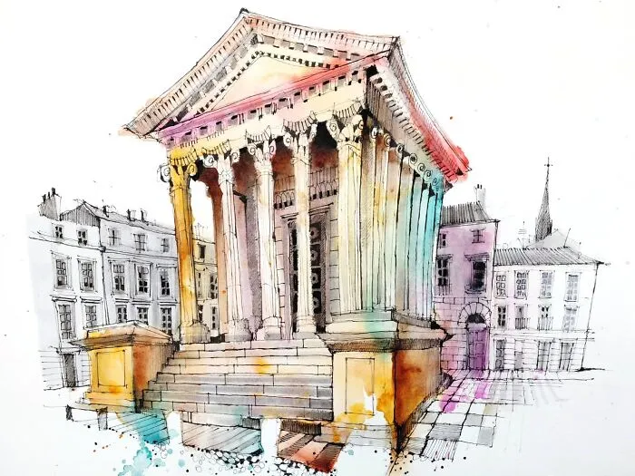 Maison Carèe, Nimes