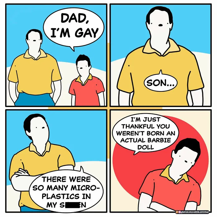 This Artist Uses Dark Humor To Tackle Social Issues And Politics In 60 New Comics