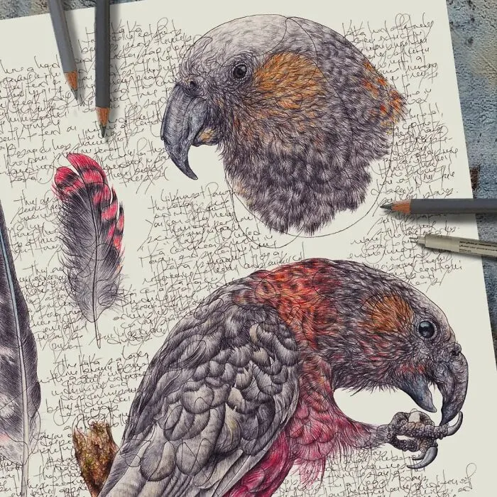 Artist Created 34 Stunning Animal Sketches That Look Almost Too Real To Be Drawn