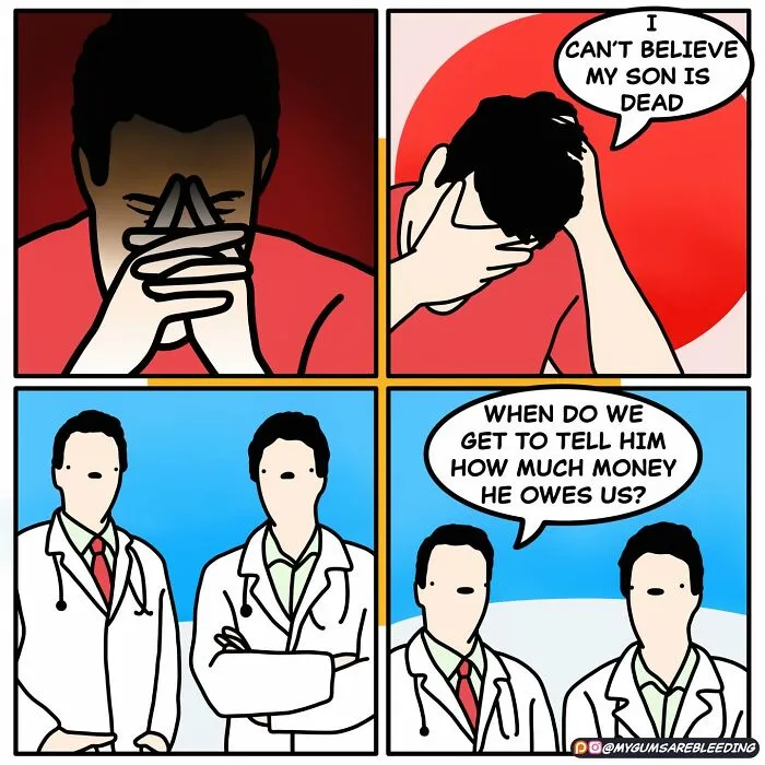 This Artist Uses Dark Humor To Tackle Social Issues And Politics In 60 New Comics