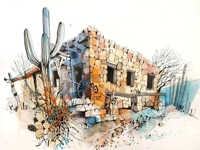 Old Homestead Near Tanque Verde Ranch, Arizona