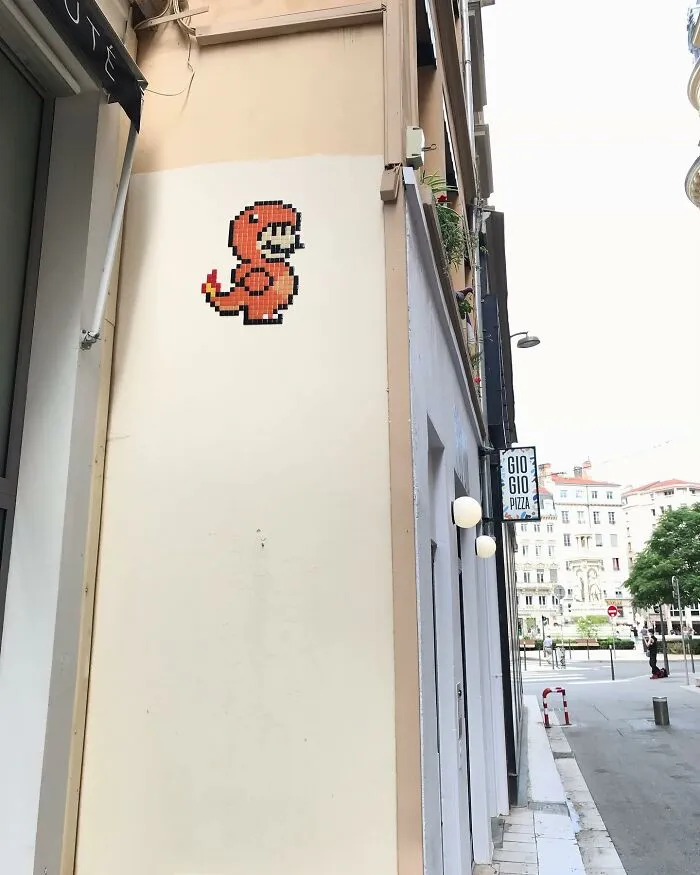 This Street Artist Turns City Walls Into Pixel Art Surprises (80 Pics)