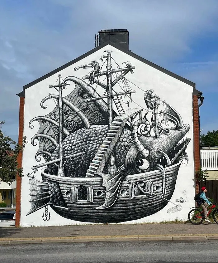 50 Incredible Murals That Show Just How Creative Street Art Can Be (New Pics)