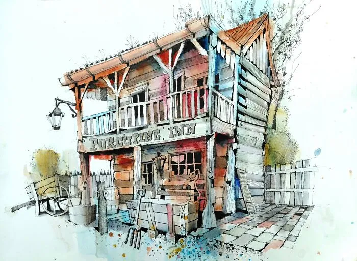 Porcupine Inn, Maldon, Australia
