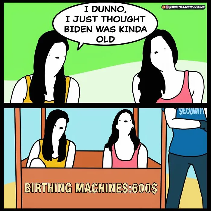 This Artist Uses Dark Humor To Tackle Social Issues And Politics In 60 New Comics