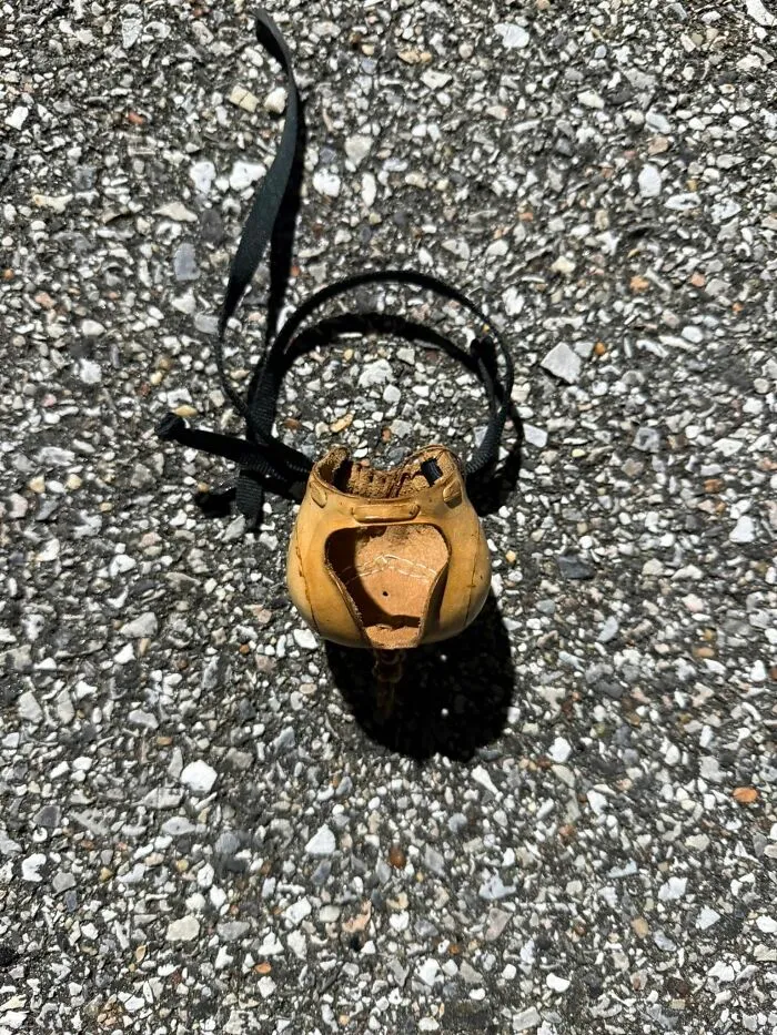 Found This In The Parking Spot Next To My Truck.  At First I Thought It Was A Support System For Very Small Man Parts. What Could It Be?