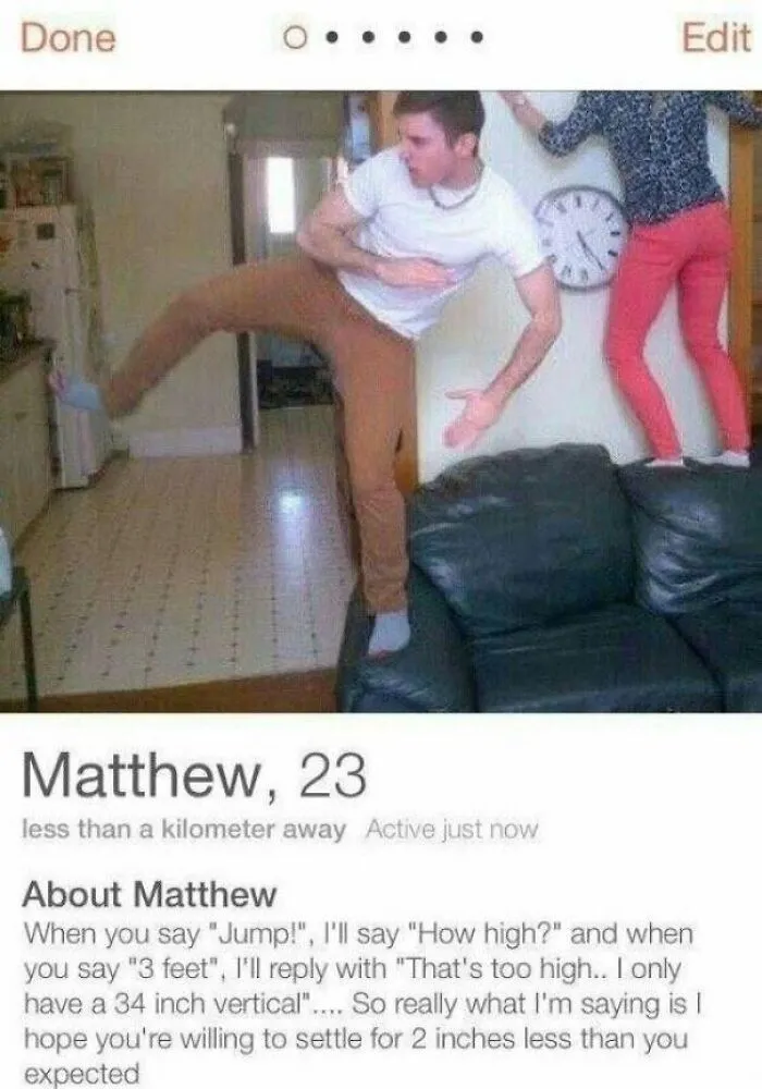 39 Wild Tinder Profiles That Range From Hilarious To Concerning