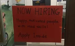 53 Hilariously Bold “Help Wanted” Signs Spotted In The Streets