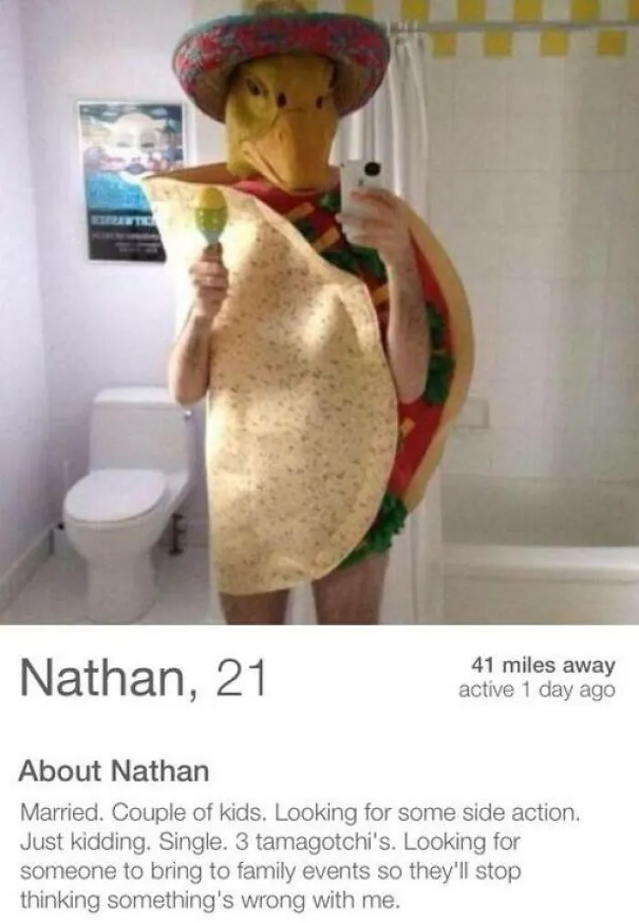 39 Wild Tinder Profiles That Range From Hilarious To Concerning