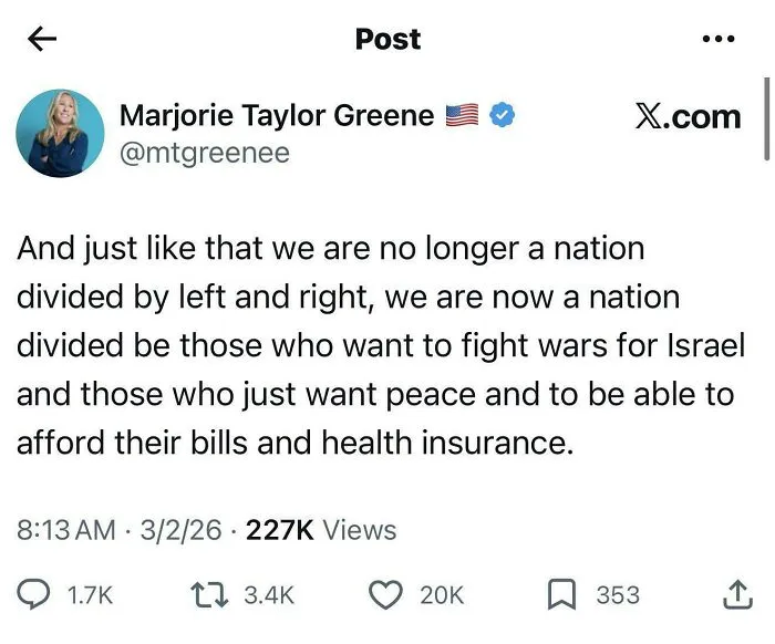 Things Are Bad When One Of The Craziest People To Live Is Starting To Make Reasonable Comments