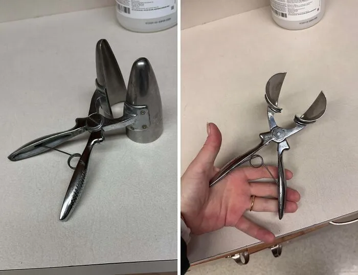 Some Sort Of Cylindrical Metal Clamp Purchased At A Thrift Store For $0.25