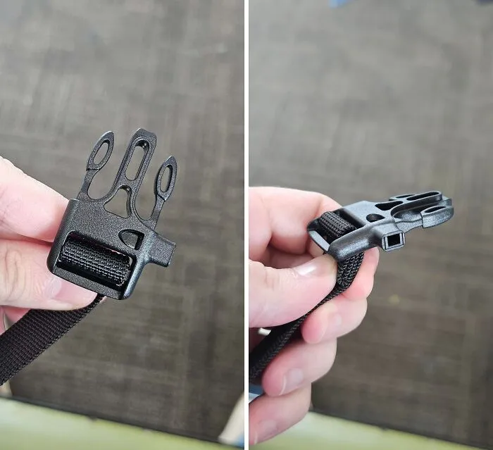 What Is This Nib On My Backpack Chest Clip?