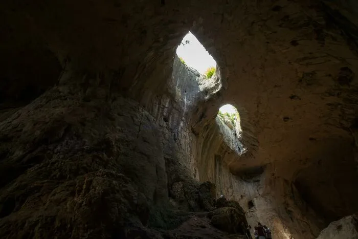 This Bulgarian Cave Has Giant “Eyes” In The Ceiling, And Here Are 15 Photos Capturing It
