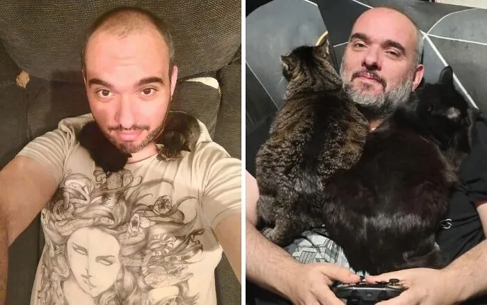 These Photos Are 10 Years Apart! From When They Were First Found In The Street And How They Are Today