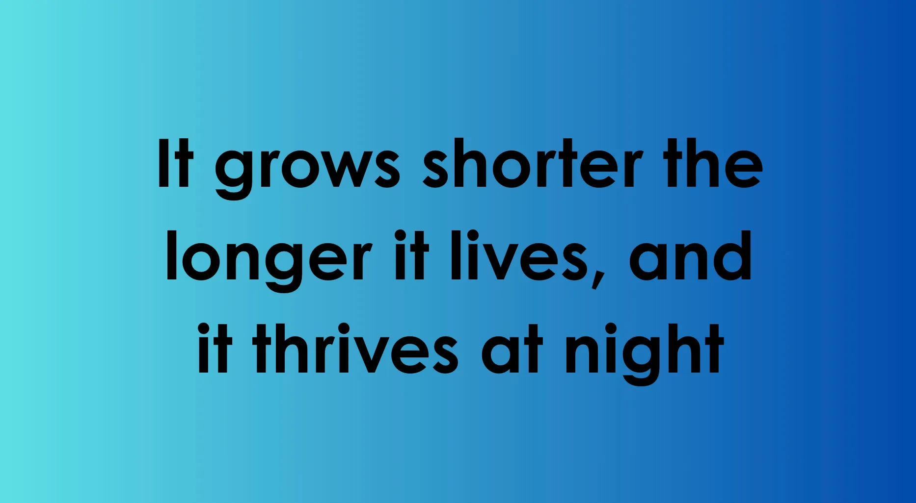 Riddle text displayed on a blue gradient background asking if you can read our minds and solve the puzzle.