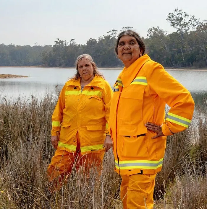 Meet The All-Female Indigenous Fire Crew Protecting The Lake Tyers Community (East Gippsland) Family And Sacred Land