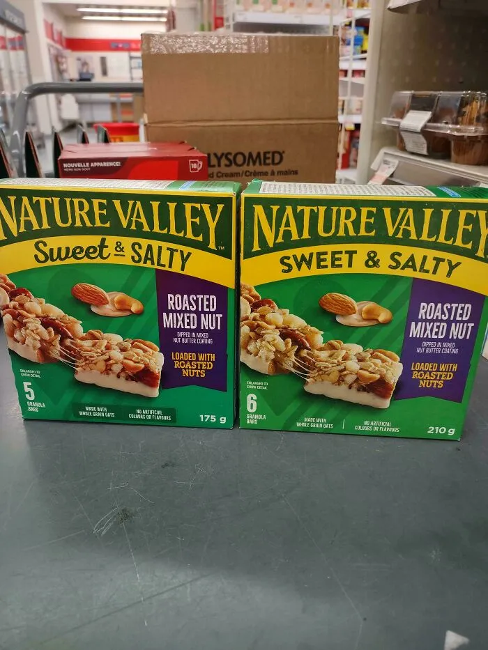 Estas barras de muesli de Nature Valley esperan que no te des cuenta