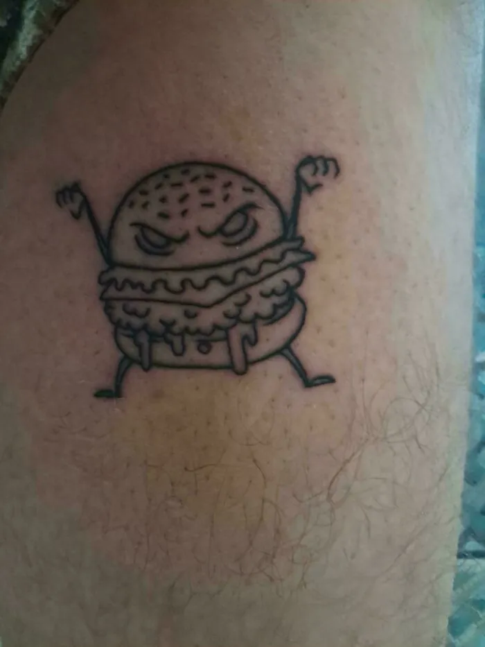 Me hice este tatuaje estando borracho hace un par de días